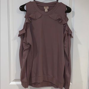 Cold Shoulder Sweater Tunic